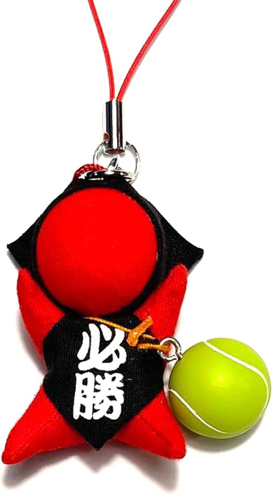 さるぼぼ スポーツコレクター　テニス　ストラップ　根付け さるぼぼ スポーツコレクター テニス ストラップ 根付け